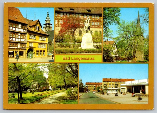 Postkarte bad langensalza - postkarte,