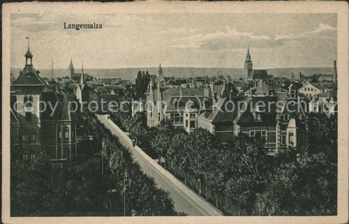 Bad langensalza ortsansicht - bad,