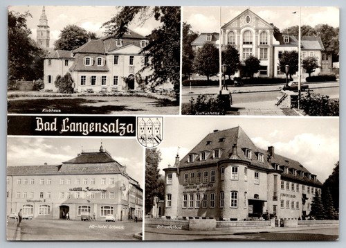 Postkarte bad langensalza - bad,