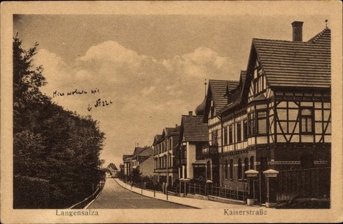 Bad langensalza thüringen - ak,