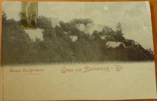 Gruss aus blankenburg - ak,