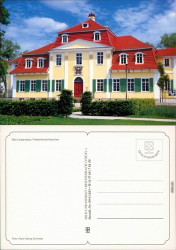 Ansichtskarte bad langensalza - bad,