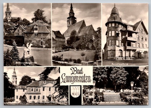 Postkarte bad langensalza - bad,