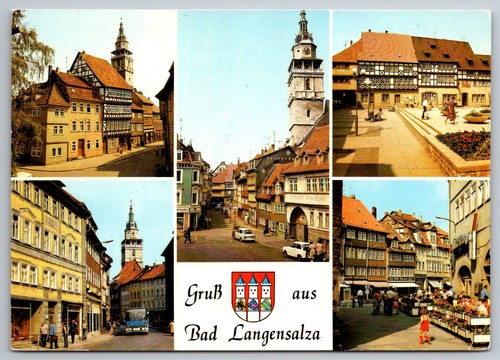 Postkarte bad langensalza - postkarte,