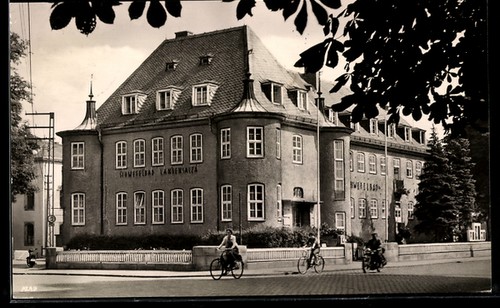 Ansichtskarte bad langensalza - ansichtskarte,