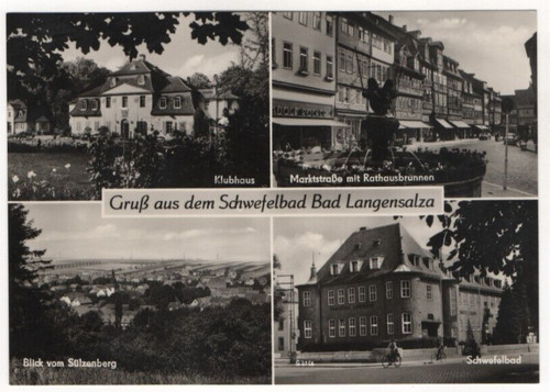Ansichtskarte bad langensalza - ,