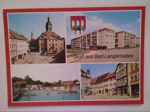 Bad langensalza mehrbildkarte - bad,