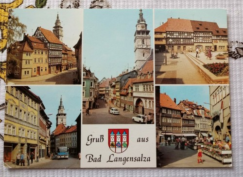 Ansichtskarte gruß aus bad - ansichtskarte,