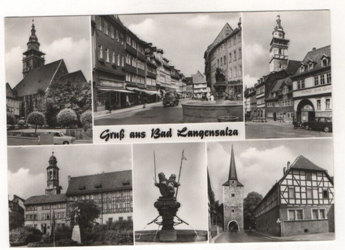 Ansichtskarte bad langensalza - ,