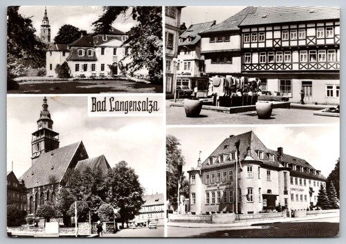 Postkarte bad langensalza - postkarte,