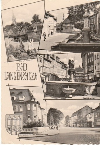 Bad langensalza mehrbildkarte - langensalza,