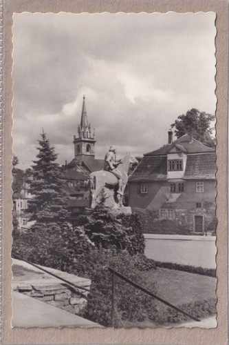Ansichtskarte bad langensalza - ansichtskarte,