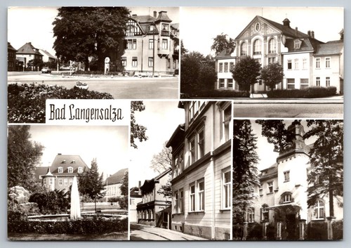 Postkarte bad langensalza - bad,