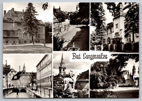 Postkarte bad langensalza - bad,