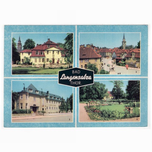 Bad langensalza klubhaus - ak,