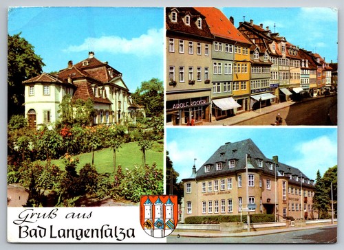 Postkarte bad langensalza - postkarte,