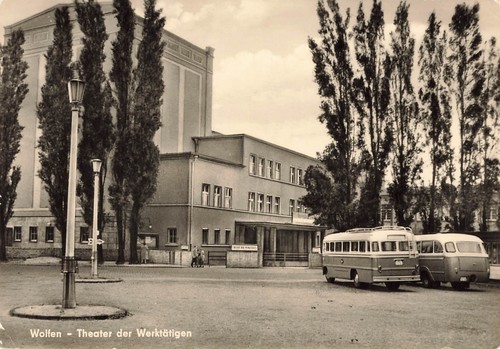 Ddr wolfen bitterfeld - ak,