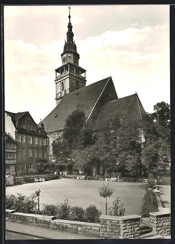 Ansichtskarte bad langensalza - ansichtskarte,
