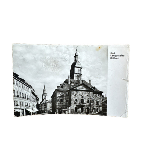 Postkarte bad langensalza - bad,